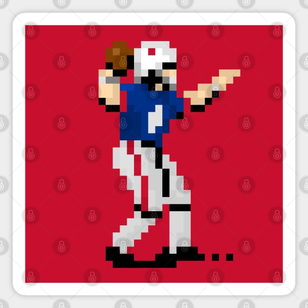 16-Bit QB - Buffalo Magnet by The Pixel League